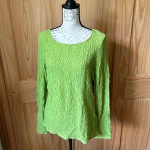 J Jill Long Sleeved Stretchy Blouse Top